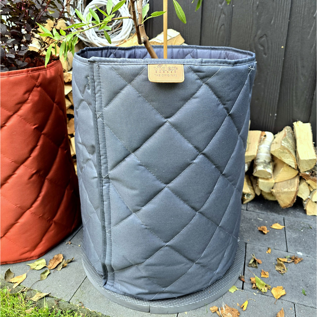 Frostschutz STEPPMANTEL für Blumenkübel hochwertiger Winterschutz